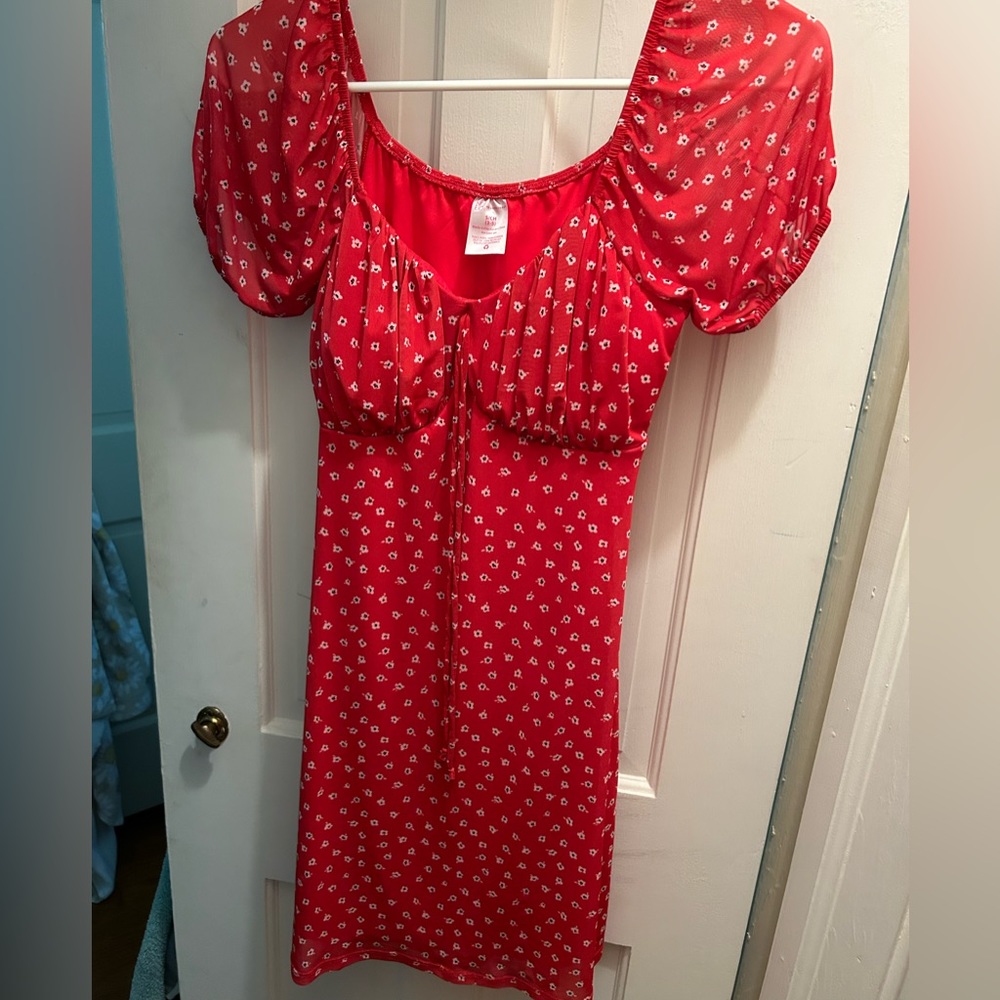 Super cute red sundress
